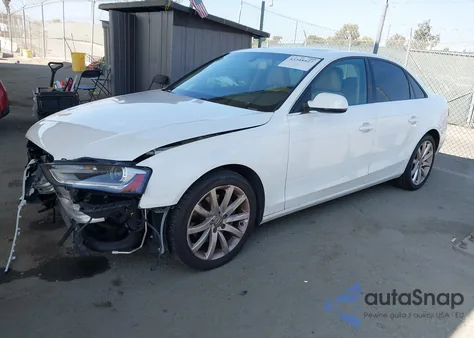 2013 Audi A4 2.0T Premium из США, поврежденный, VIN WAUFFAFL9DN043645